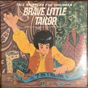 Hollywood Studio Orch. Brave Little Tailor Vinyl Lp *Original Seal Unopened